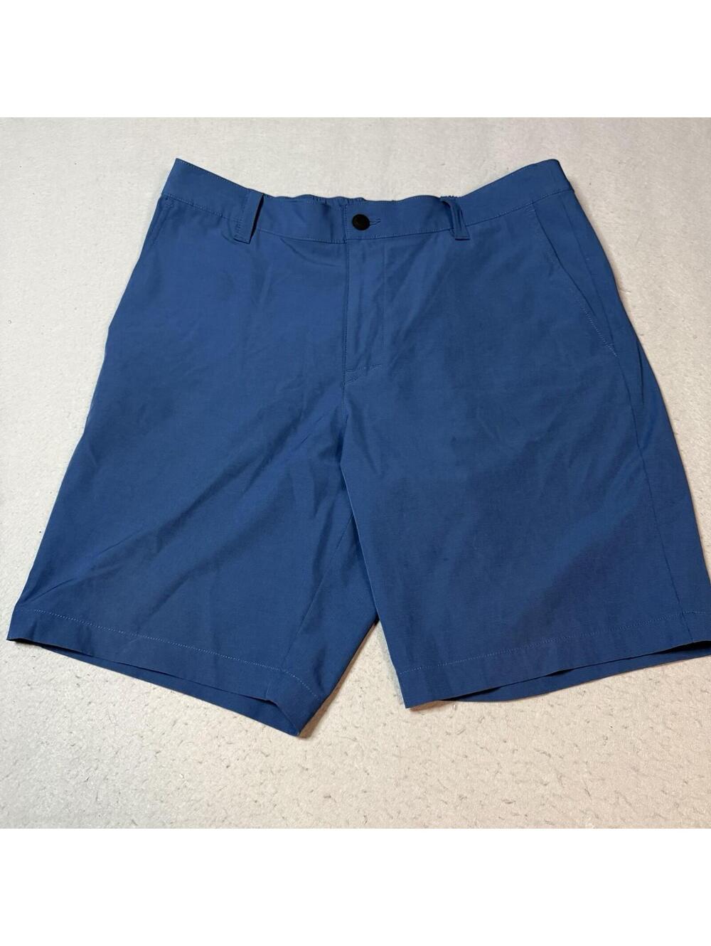 Banana Republic Men’s Blue Golf Shorts Size 36 Stretch Performance Casual READ